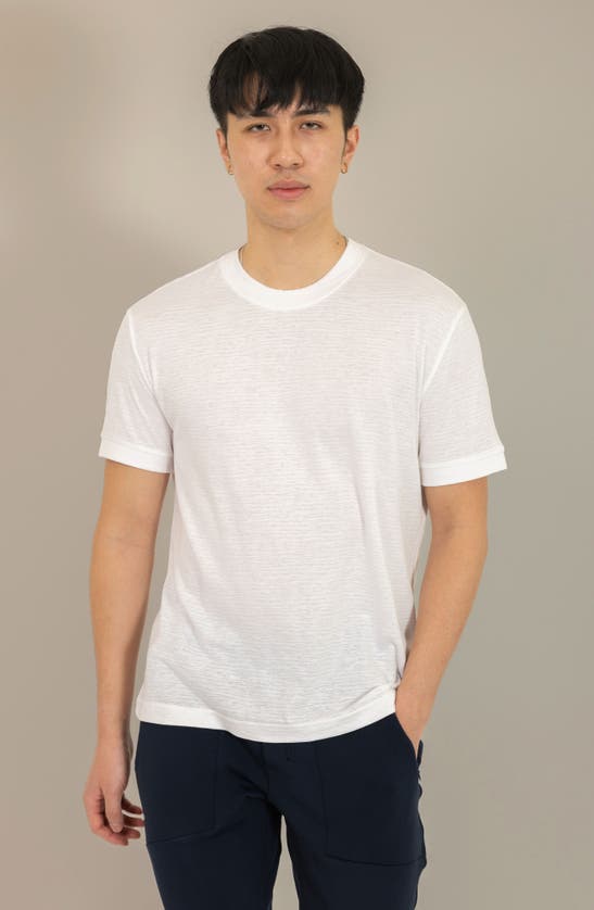 Shop Pino By Pinoporte Crewneck T-shirt In White