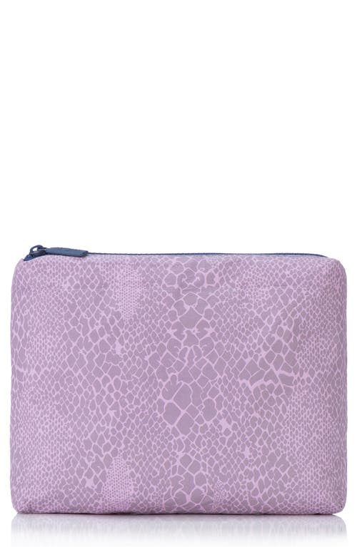 Shop Aloha Collection Small Water Resistant Tyvek® Zip Pouch In Amethyst