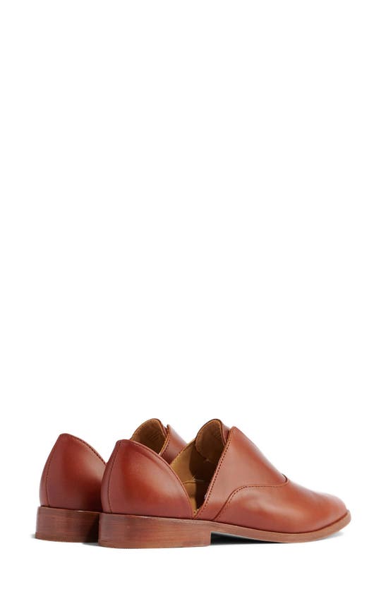 Shop Nisolo Emma D'orsay Loafer In Brandy