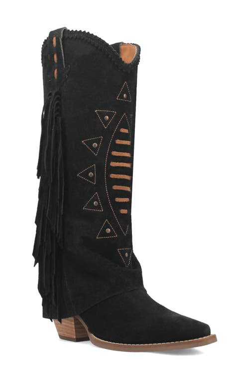 Shop Dingo Spirit Trail Knee High Western Boot In Black