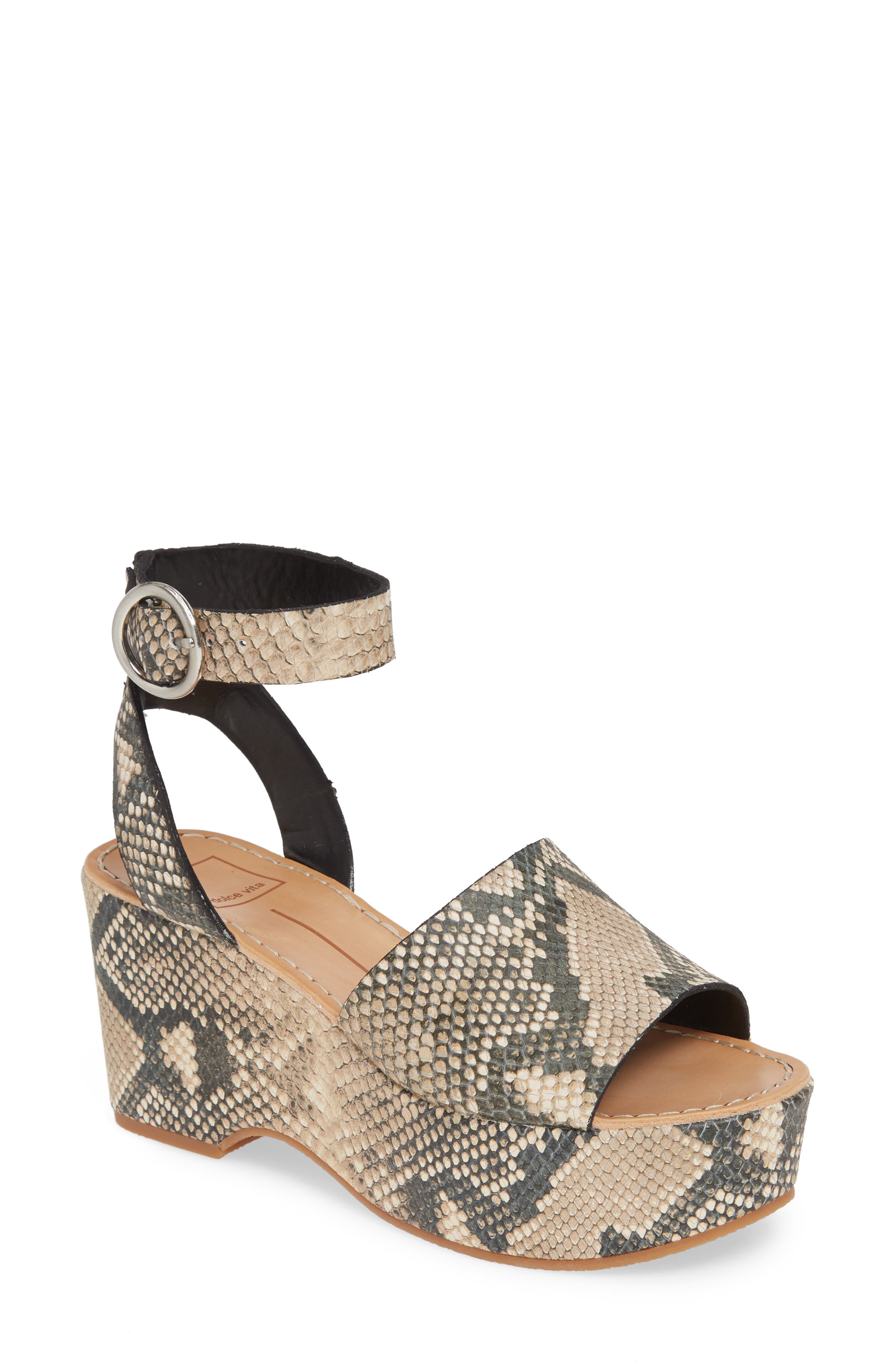 Dolce Vita Lesly Espadrille Platform Sandal, Brown