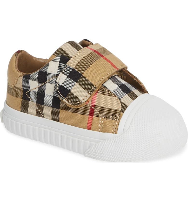 Burberry Beech Check Sneaker (Baby & Walker) | Nordstrom