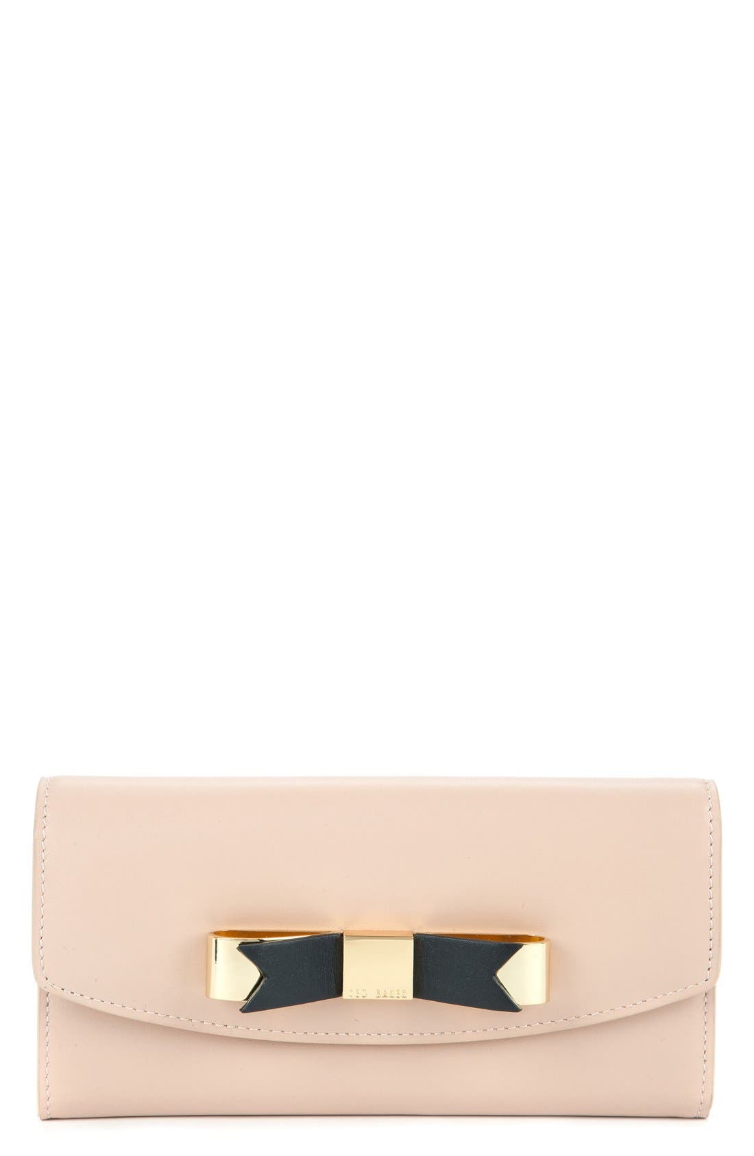 Ted Baker London Leather Bow Wallet Nordstrom