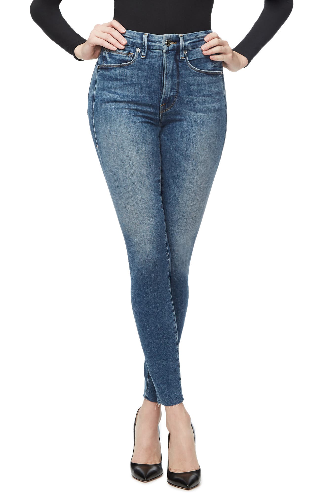 good legs high waist skinny jeans
