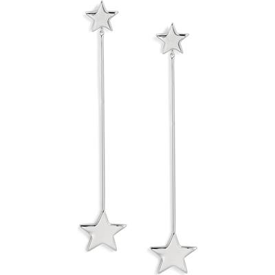 Stella + Ruby Linear Star Earrings