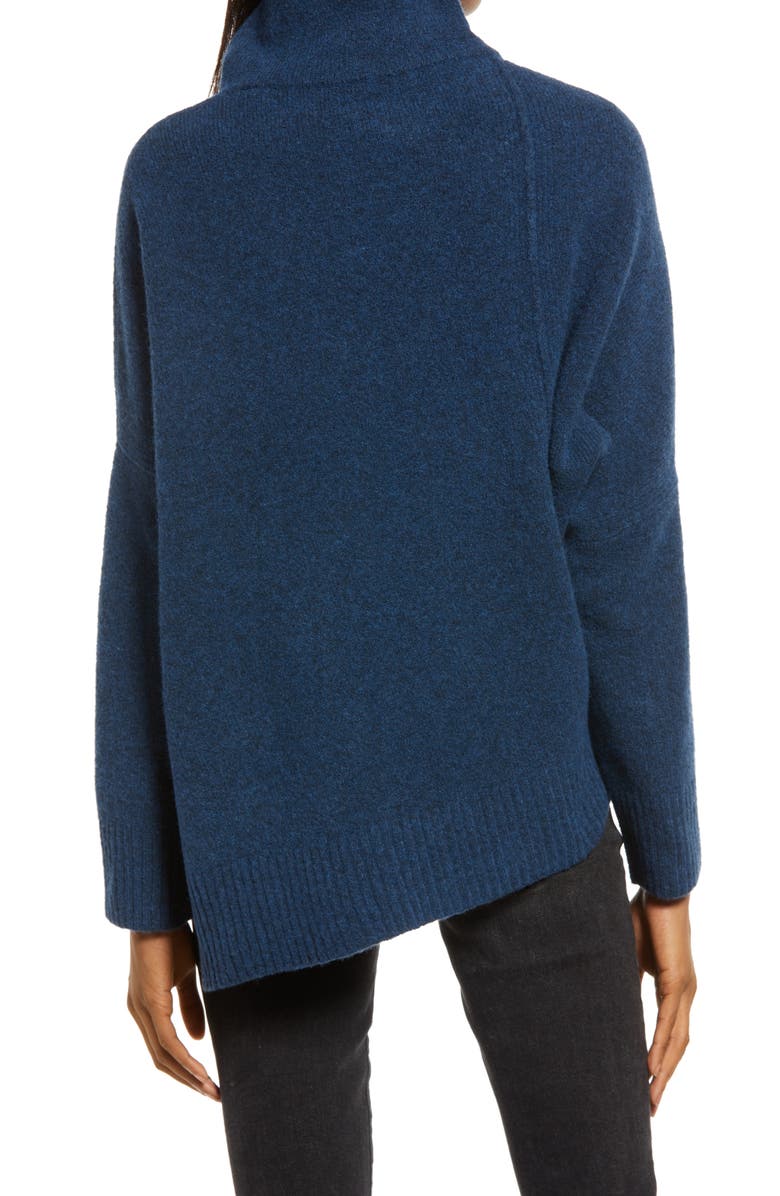 AllSaints Lock Roll Neck Wool Blend Sweater | Nordstrom
