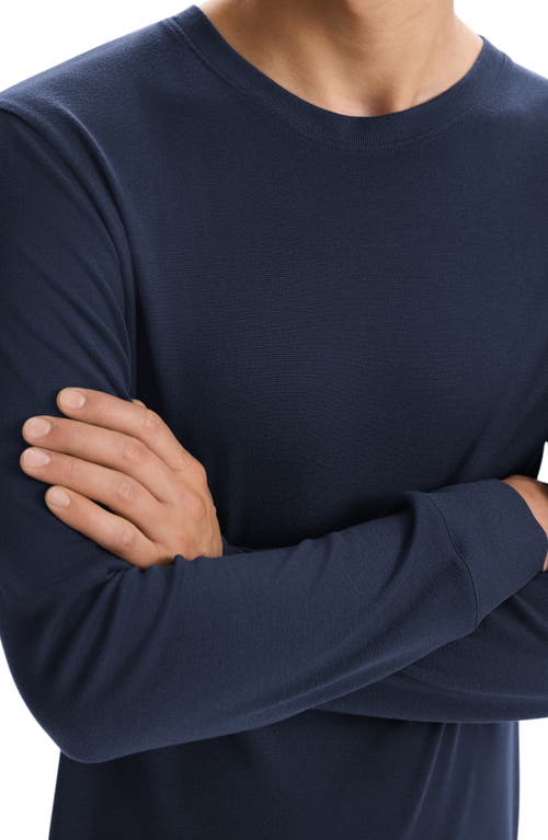 Theory Riland Harman Merino Wool Blend Pullover In Baltic