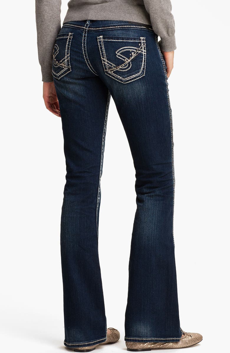 Silver Jeans Co. 'Twisted' Bootcut Jeans (Juniors) | Nordstrom