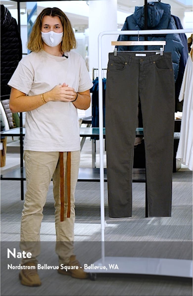 Stretch Cotton Five Pocket Pants, sales video thumbnail