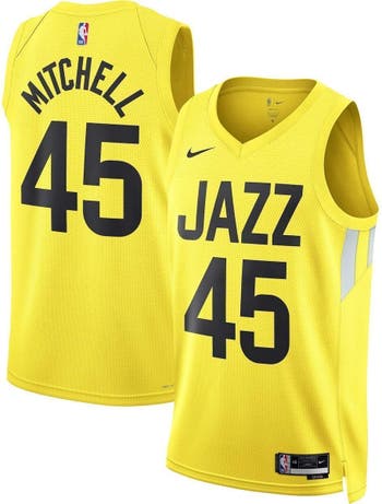 New Donovan Mitchell Utah Jazz Nike City Edition Swingman Jersey Men's  Medium