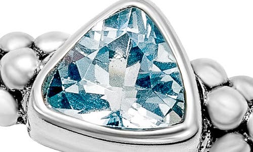 Samuel B. Stone Trillion Ring In Blue