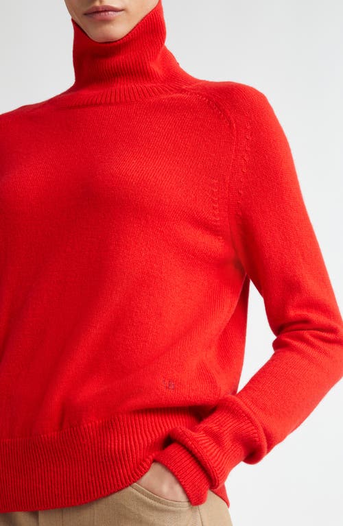 Shop Victoria Beckham Lambswool Turtleneck Sweater In Red