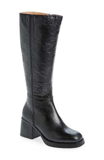 Miz Mooz Mavis Knee High Lace-Up Shaft Boot (Women) | Nordstrom