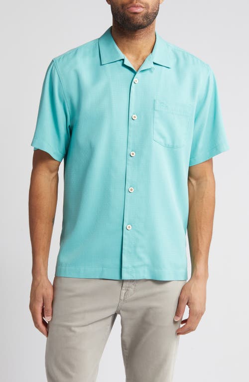 Tommy Bahama Coastal Breeze Silk Blend Button-Up Shirt at Nordstrom,