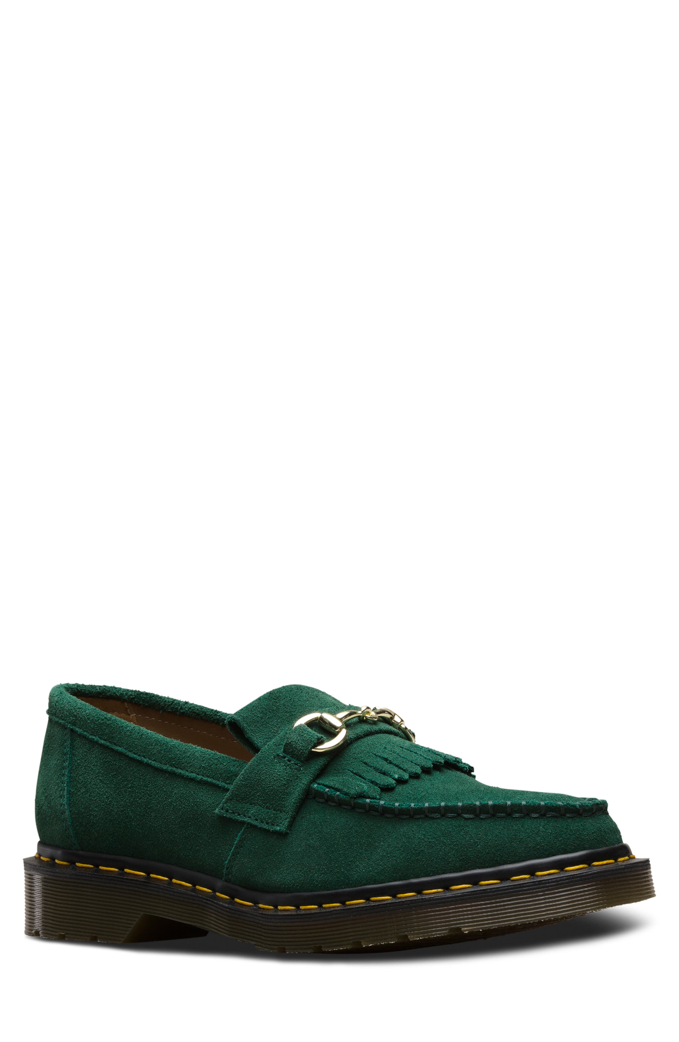 Dr. Martens X United Arrows Snaffle Kiltie Loafer, Green