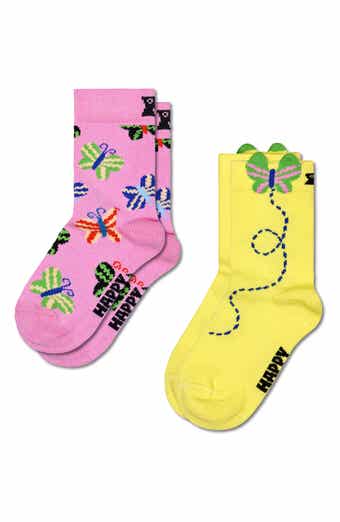 Kids Tie Dye Crew Socks 2 Pack