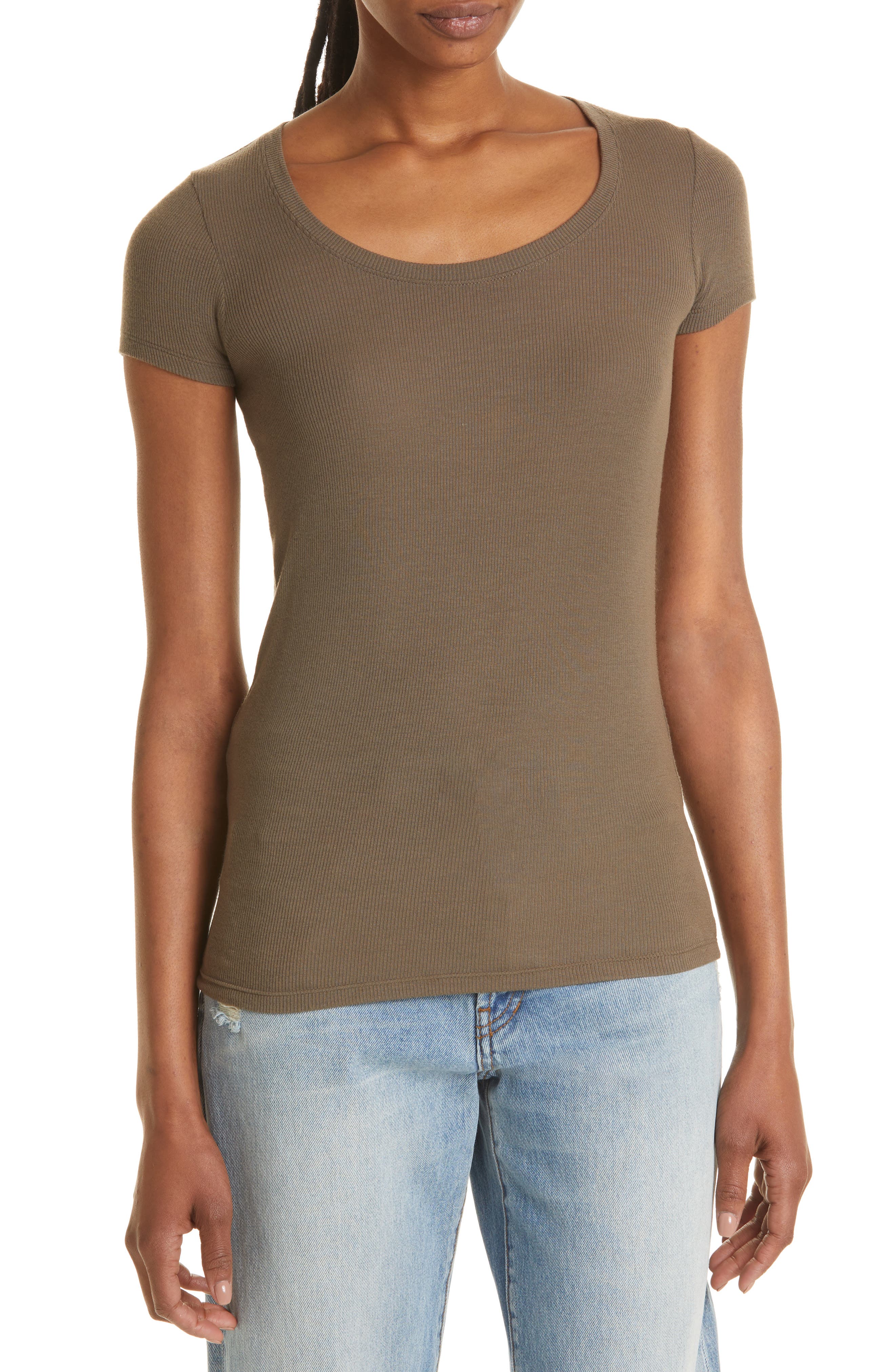 T-Shirt Homme ATM Anthony Thomas Melillo - Couleur Cordovan Violet - Taille M Neuf Étiquette