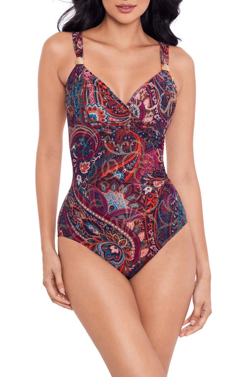 Shop Miraclesuit ® Dynasty Siren One-piece Swimsuit In Multi