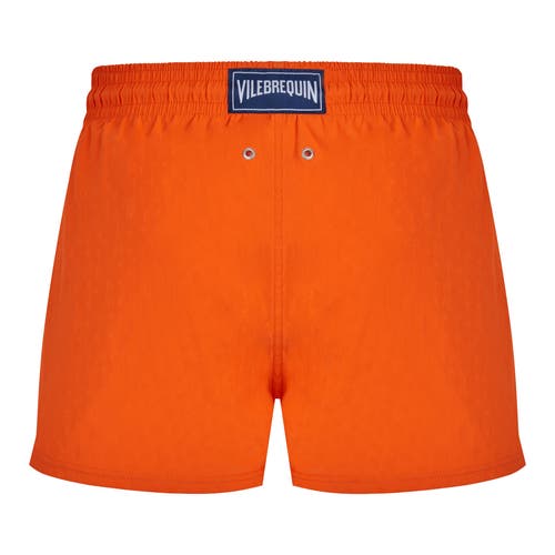 VILEBREQUIN JACQUARD TURTLE STRETCH SWIM SHORTS