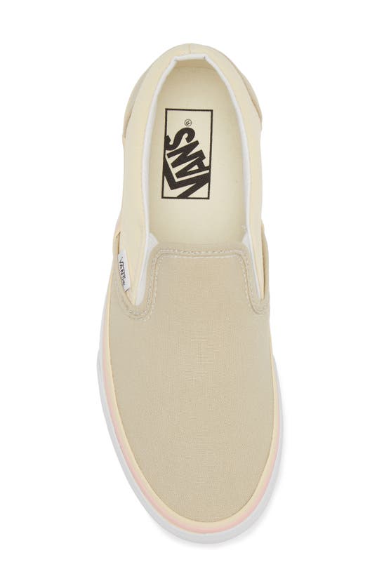 Shop Vans Classic Slip-on Stackform Sneaker In Color Block Multi