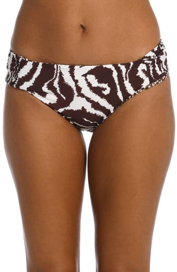 LA BLANCA LA BLANCA FIERCE REVERSIBLE HIPSTER BIKINI BOTTOMS