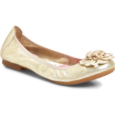 B?rn Julianne Floral Flat, Metallic