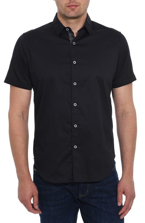 SANGTREE Mens & Boys Cotton Short Sleeve Casual Button Down