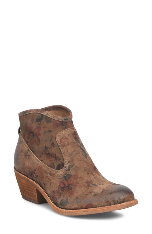 Shop Söfft Aisley Bootie In Brown Floral