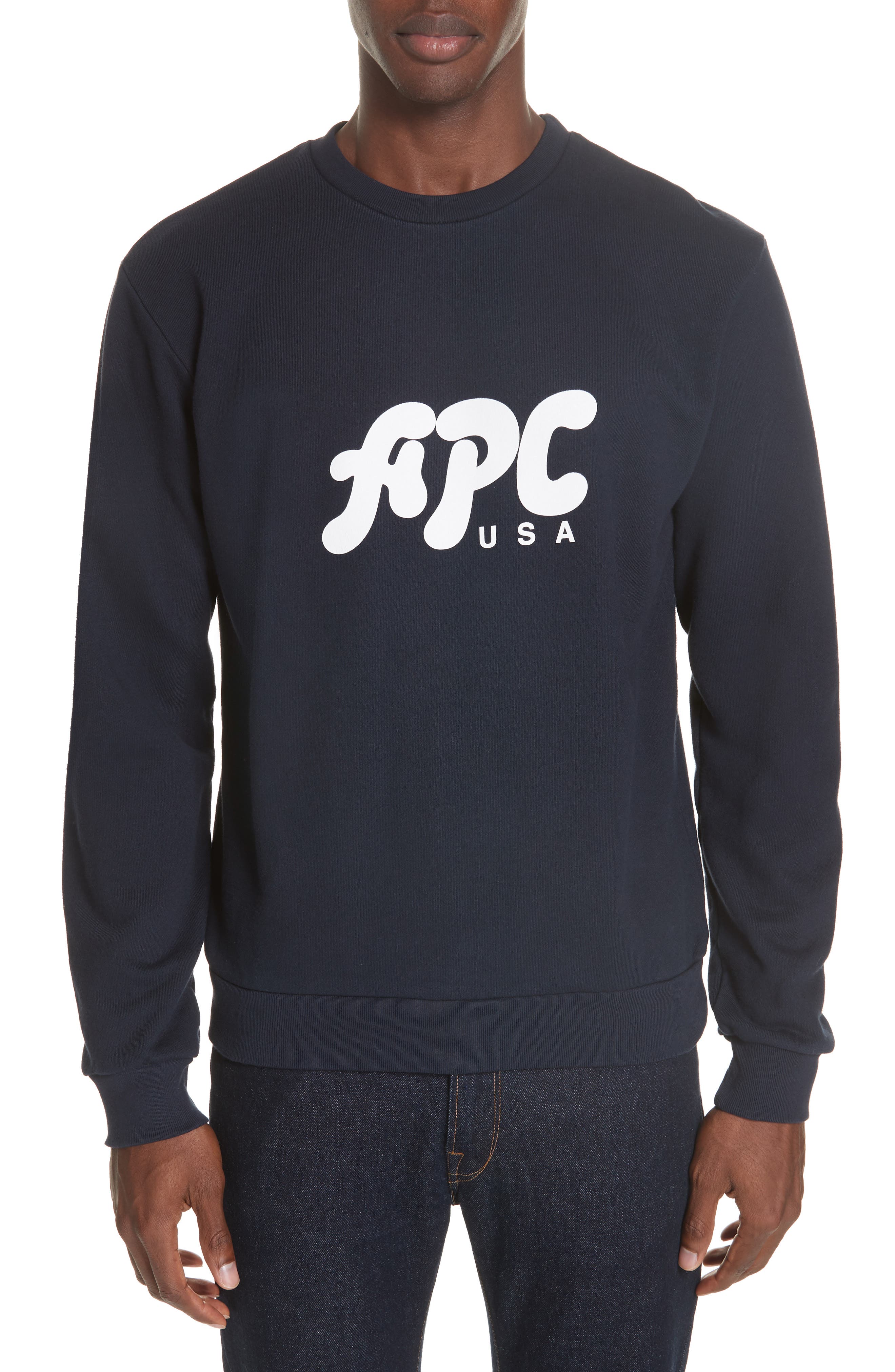 apc logo sweatshirt