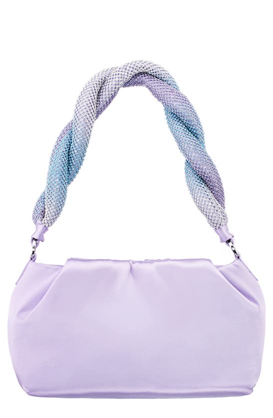 Nina Becca Shoulder Bag In Royal Lilac