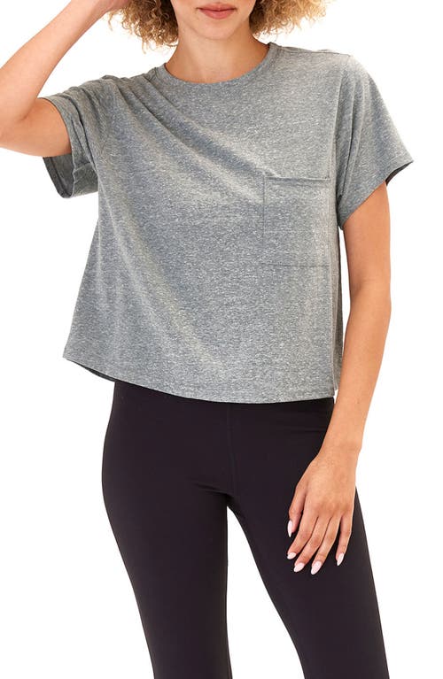 Shelbie Jersey Pocket T-Shirt in Seagrass