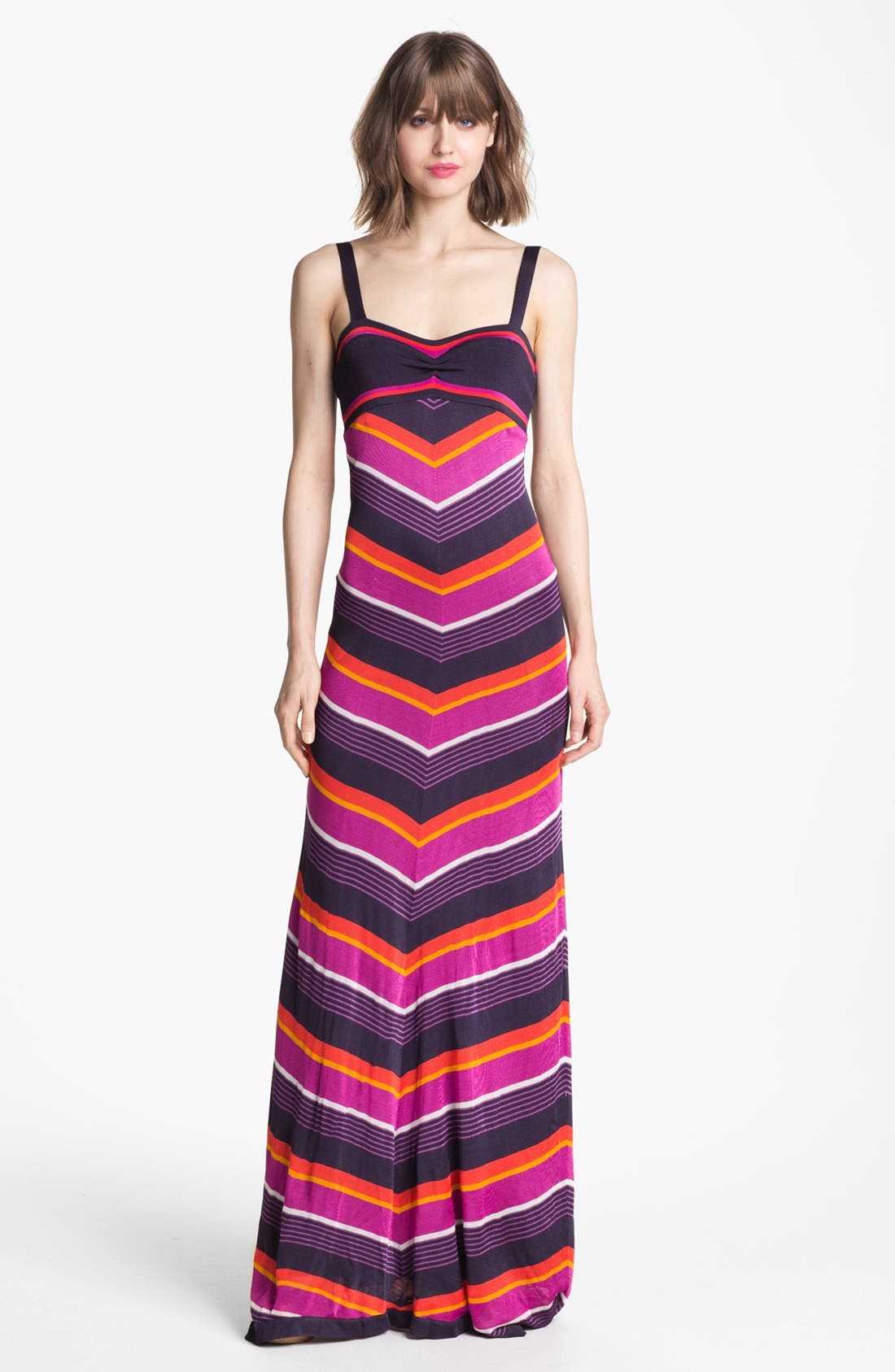 Trina Turk 'Storm' Stripe Jersey Maxi Dress Nordstrom