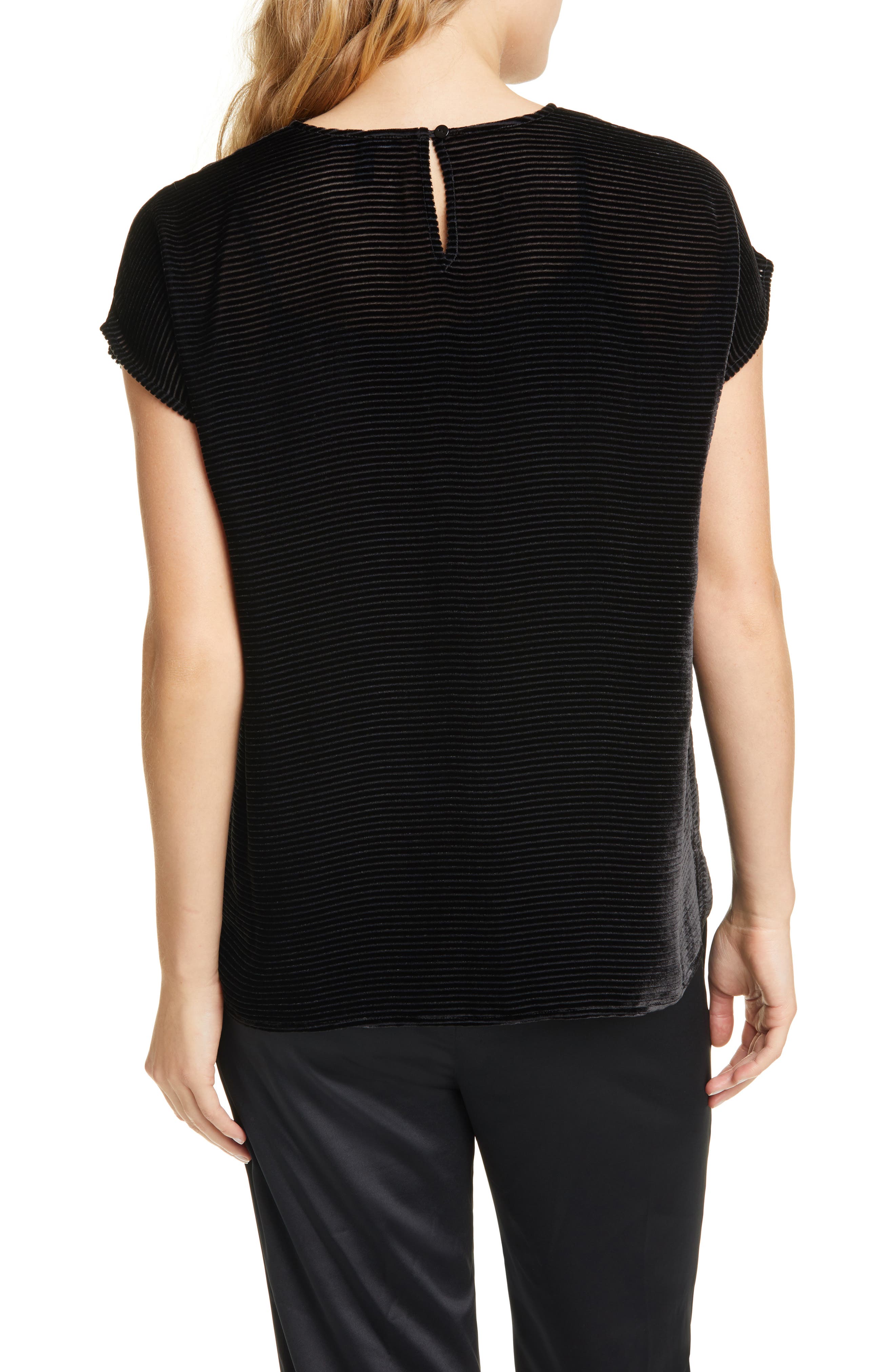 eileen fisher velvet top