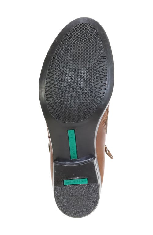 David Tate Maverick Bootie In Luggage Antique Leather