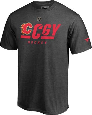 FANATICS Men's Fanatics Branded Red/Gold Calgary Flames True
