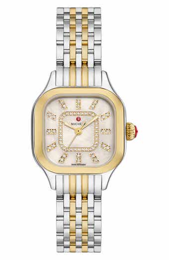 MICHELE Deco Madison Mid Diamond Bracelet Watch 29mm x 31mm