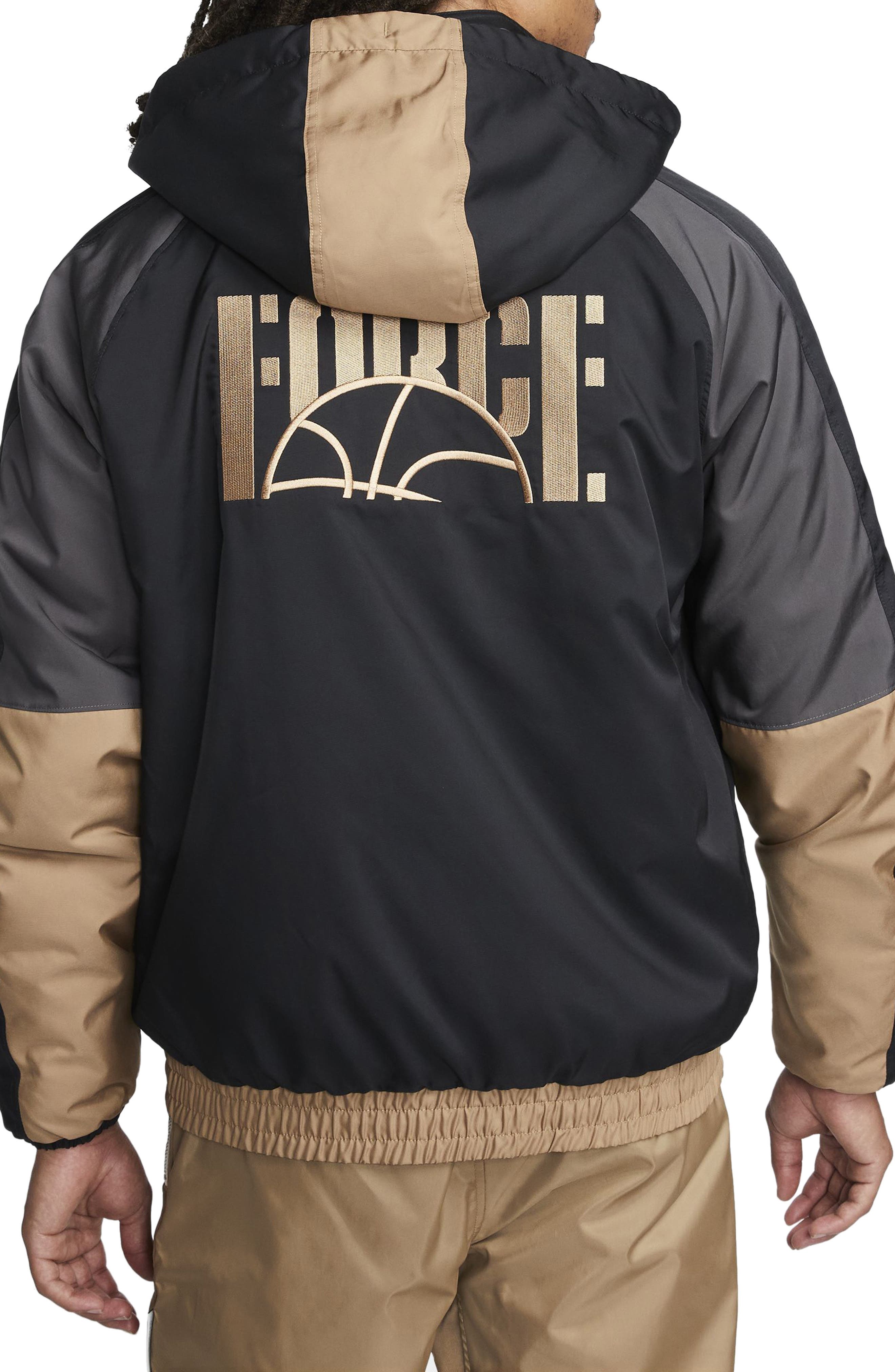Nike Men's DNA Basketball Jacket, Small, Black