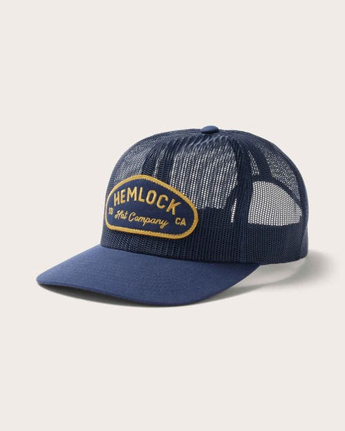 Shop Hemlock Mack Mesh Hat In Navy