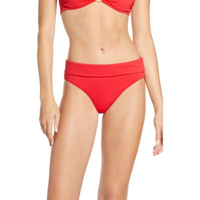 Melissa Odabash Brussels Bikini Bottoms, Red (Nordstrom Exclusive)