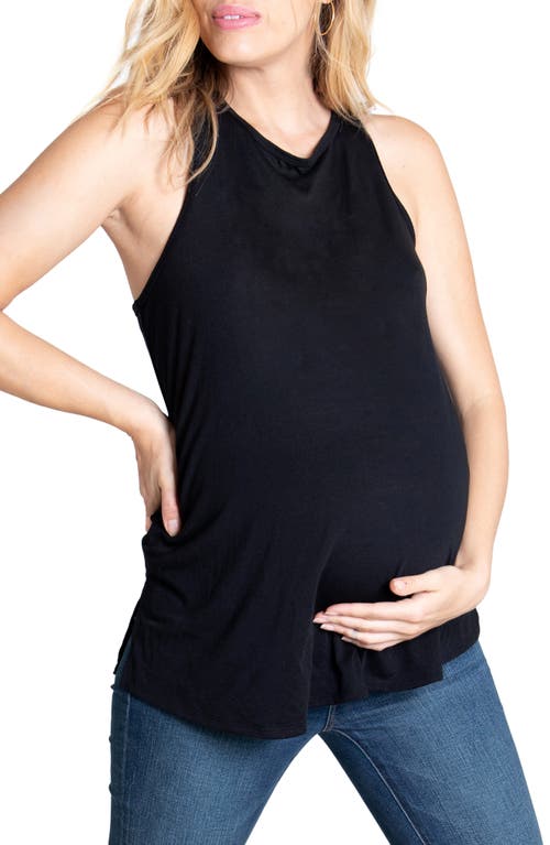 ® Ingrid & Isabel Active Maternity Tank in Black