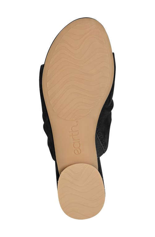 Shop Earth ® Talma Slide Sandal In Black