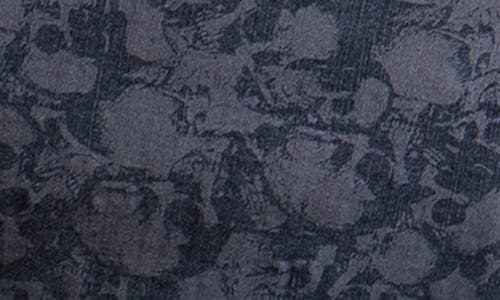 Shop Canyon Of Heroes Skull Stretch Western Denim Shirt In Black