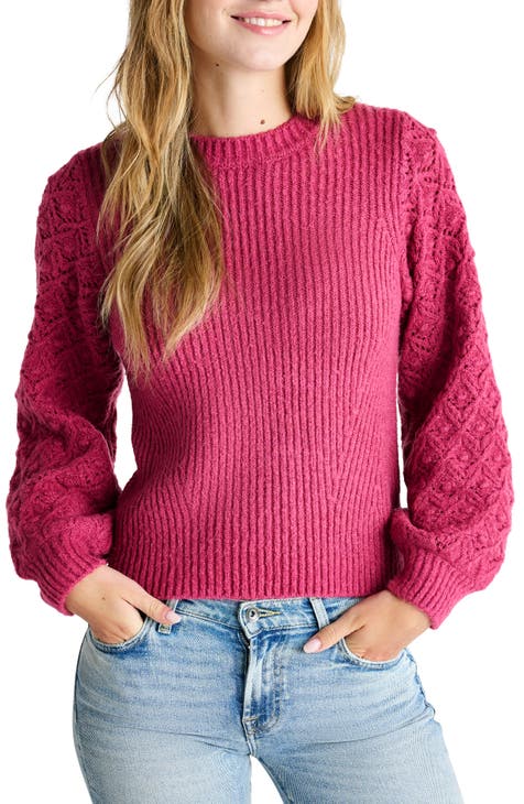 Connie Mixed Stitch Sweater