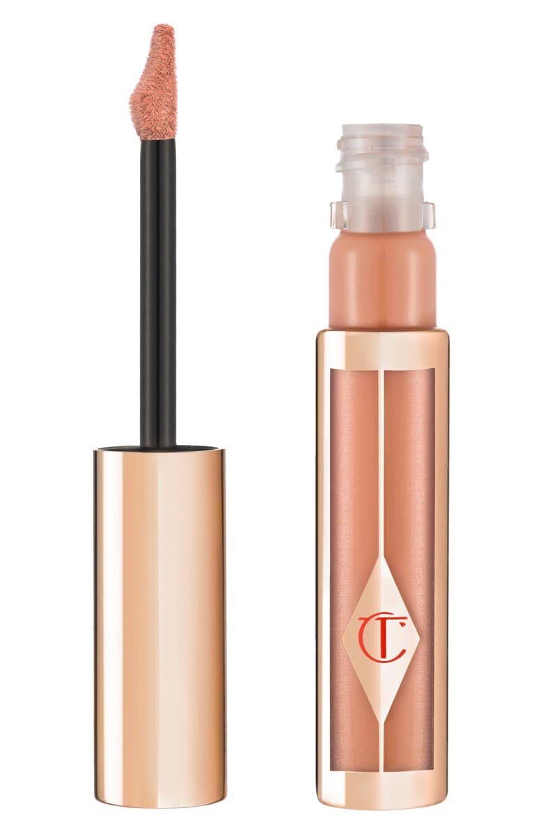 CHARLOTTE TILBURY Hollywood Lips Liquid Lipstick, Main, color, CHARLOTTE DARLING/ BEIGE NUDE