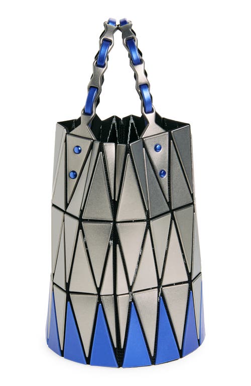 Shop Bao Bao Issey Miyake Basket Handbag In Blue Mix