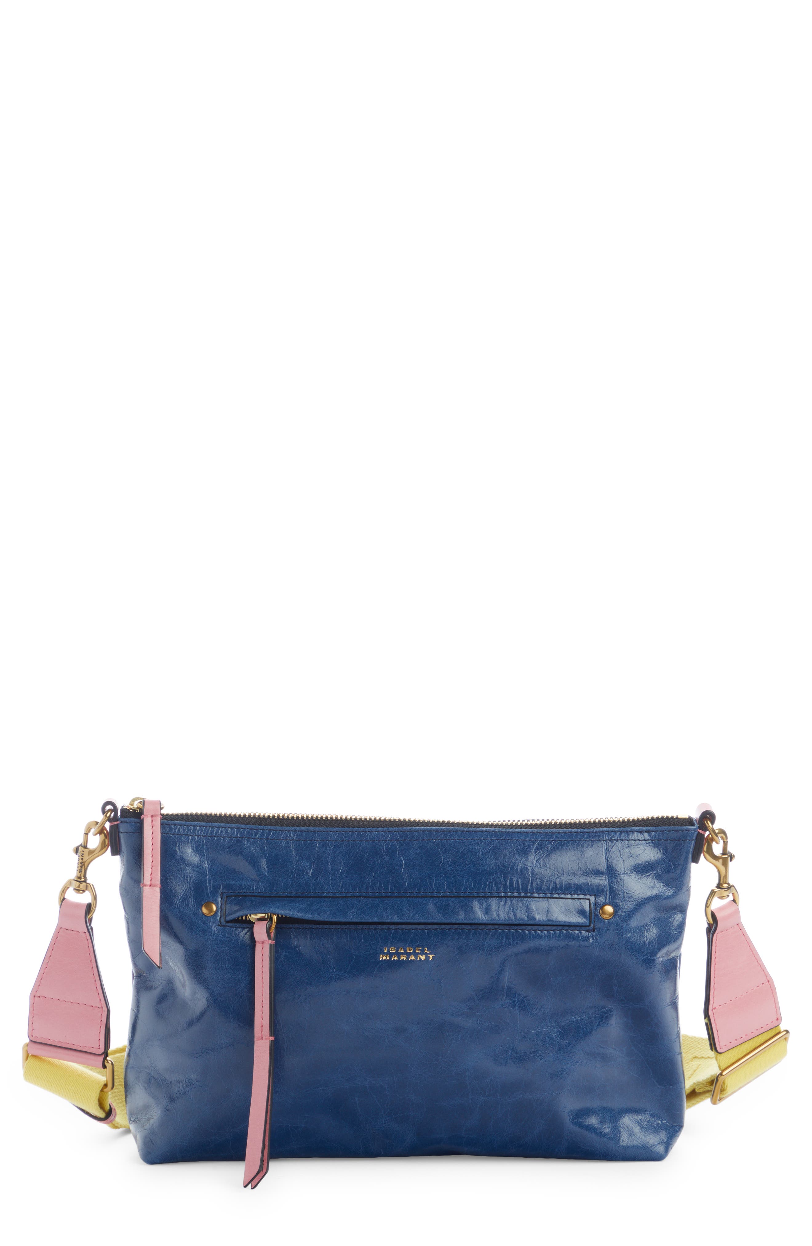 Isabel Marant Samara Logo Embroidered Shoulder Bag