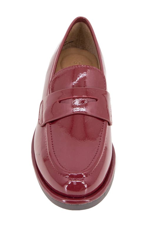 Shop Gentle Souls By Kenneth Cole Gentle Souls Cybil Loafer In Rio Red Patent
