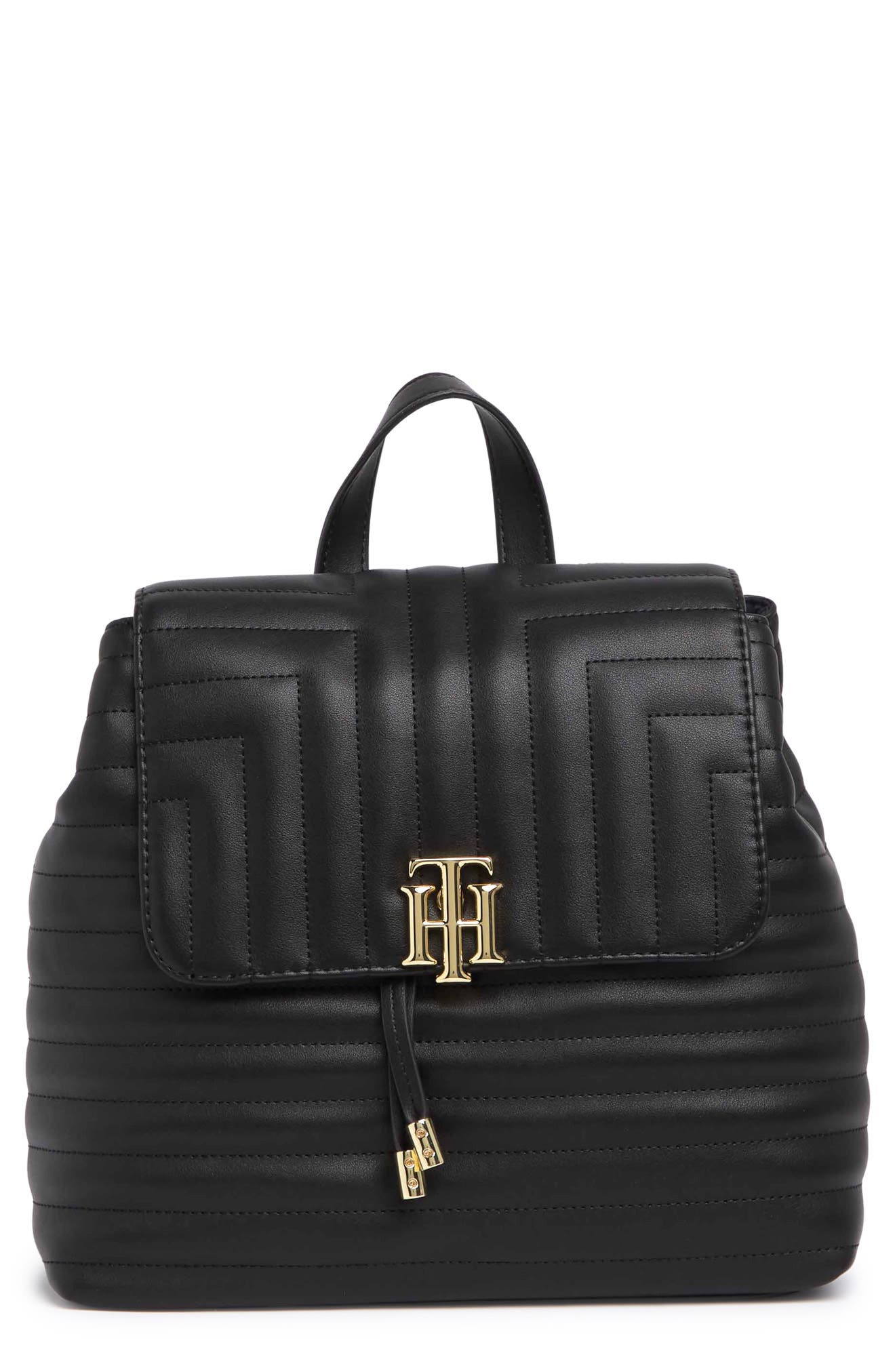 tommy hilfiger quilted backpack