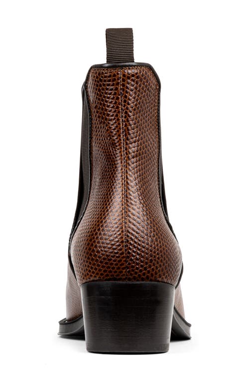 Shop Donald Pliner Ashford Chelsea Boot In Whiskey