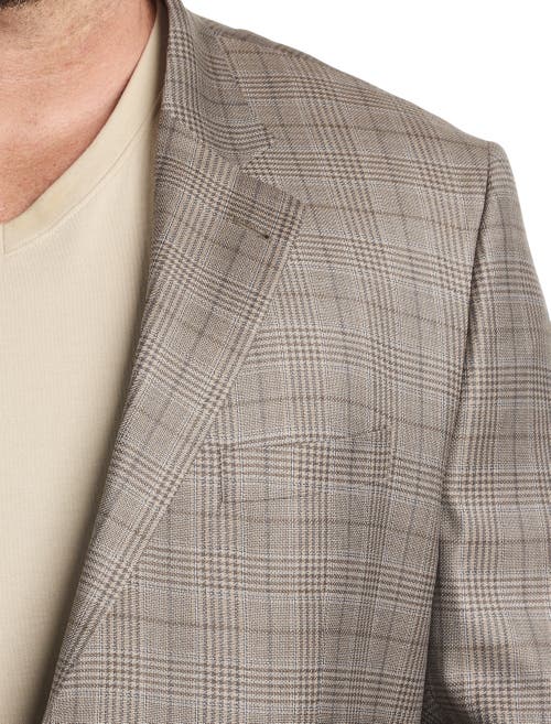 Xdmy Oak Hill Premium By Dxl Houndstooth Sport Coat In Tan